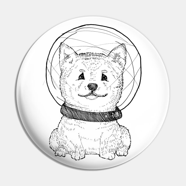 Space Doggo - dog lover, space gift, animals Pin by Inspirational Koi Fish