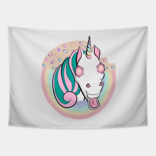 Glamour Unicorn Tapestry