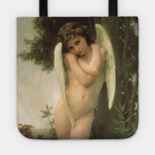 Cupidon (aka Cupid) by Bouguereau Tote