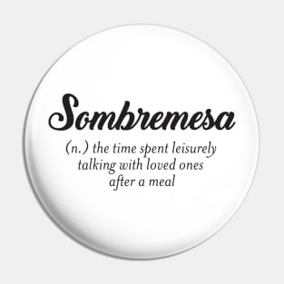 Sombremesa Pin