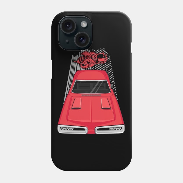 Dodge Coronet Super Bee 1970 - red Phone Case by V8social