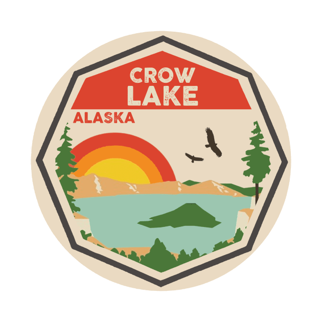 Crow Lake Alaska by POD4