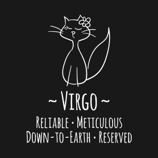 Virgo Zodiac Sign T-Shirt