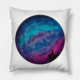 The power of the universe by Annalisa Amato Pillow