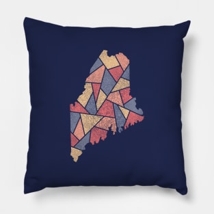 Maine Mosaic - Harbor Dawn Pillow