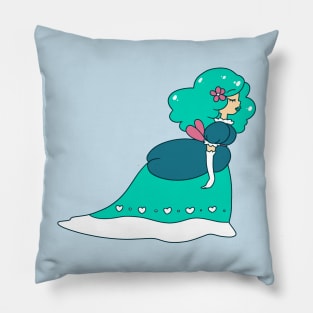 Cute Luxurious Girl Pillow