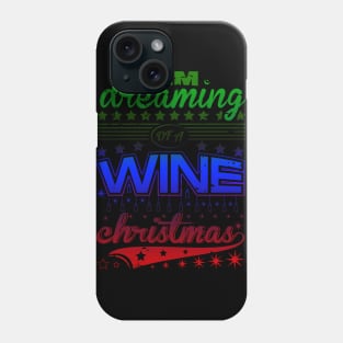 wine christmas! Phone Case