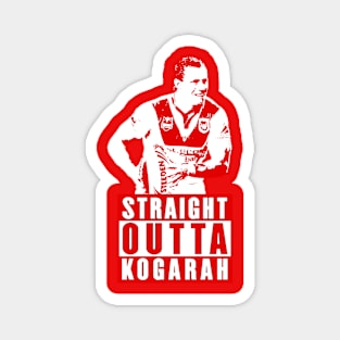 St. George Illawarra Dragons - Mark Gasnier - STRAIGHT OUTTA KOGARAH Magnet