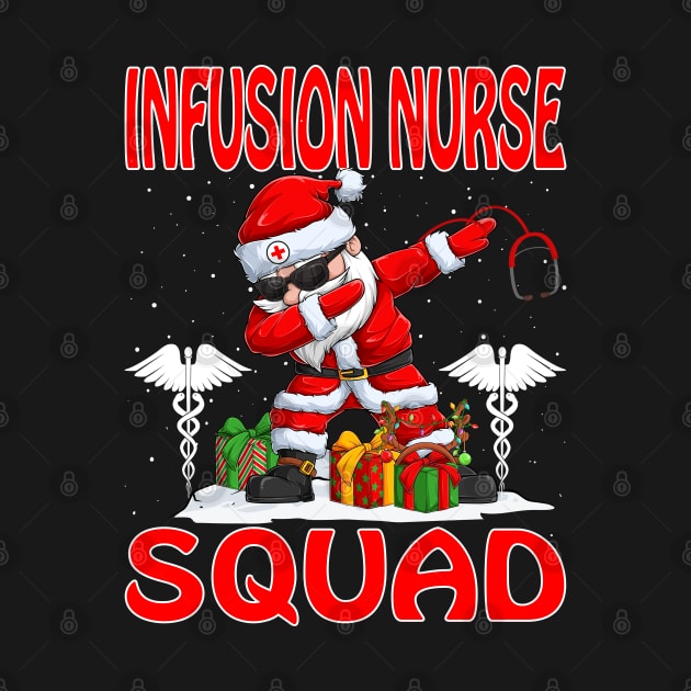 Christmas Infusion Nurse Squad Reindeer Pajama Dabing Santa by intelus