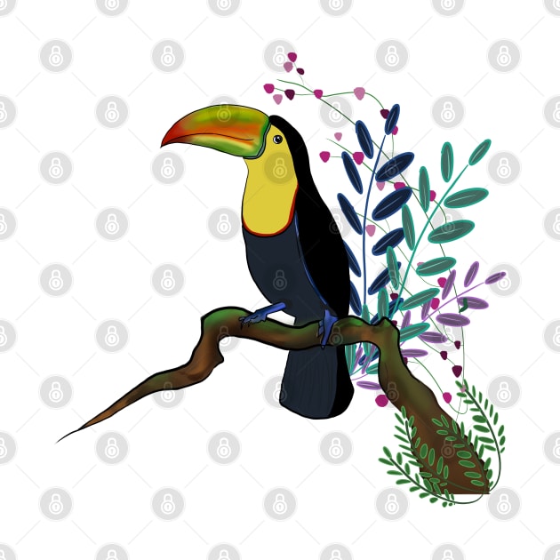 Toucan by Andrea Ruiz Designs