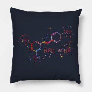 Red wine molecule, Pillow