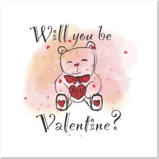 Will you be my girlfriend? Art Print for Sale by letterbrighter