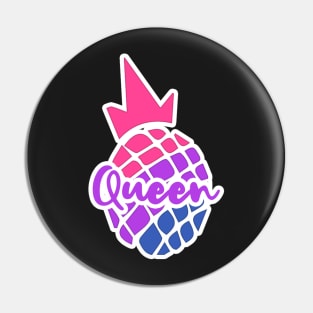 Pride'n'apple Bisexual Queen! Pin