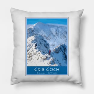 Crib Goch in Winter, Snowdon Pillow