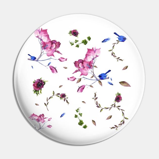 Spring Pin by HagalArt