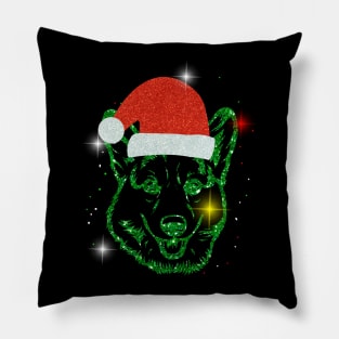 Christmas Santa Corgi Pillow