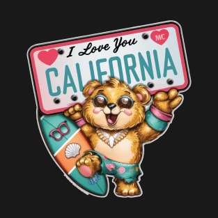 I Love You California T-Shirt