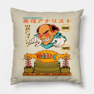 Sushi Analyst Pillow