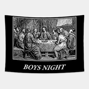Boys Night ( Last Supper ) Tapestry