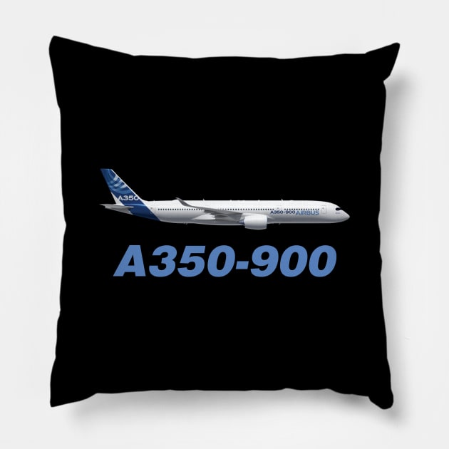 Airbus A350-900 Pillow by Avion