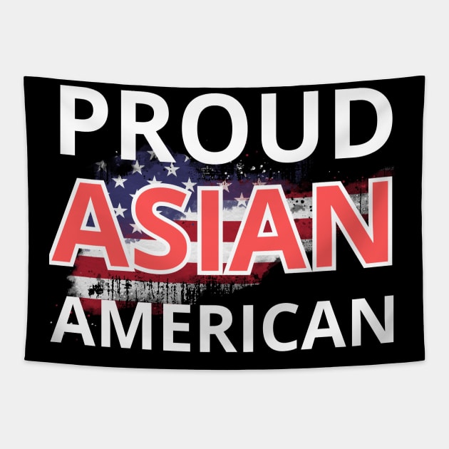 Proud Asian American Asian Pacific American Heritage Month Tapestry by  WebWearables