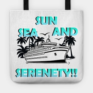 SUN SEA AND SERENETY! - Vacation Tote