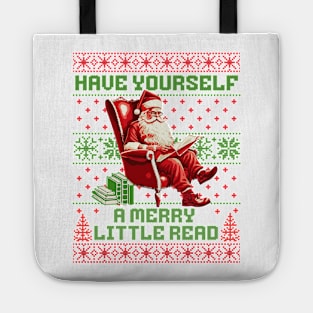 Christmas Reading Lover Tote