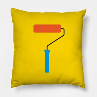 Paint Roller pattern Pillow