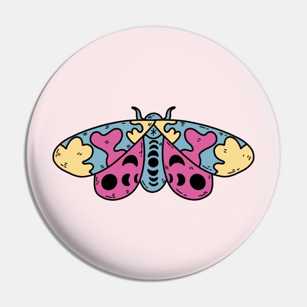 pan moth Pin by chiaraLBart