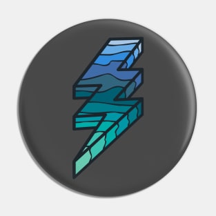 Lightning sky Pin