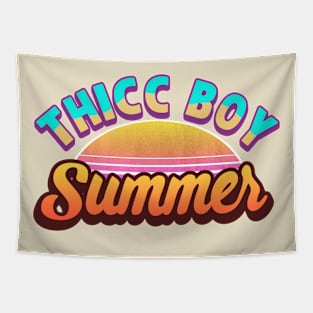 Thicc Boy Summer Tapestry