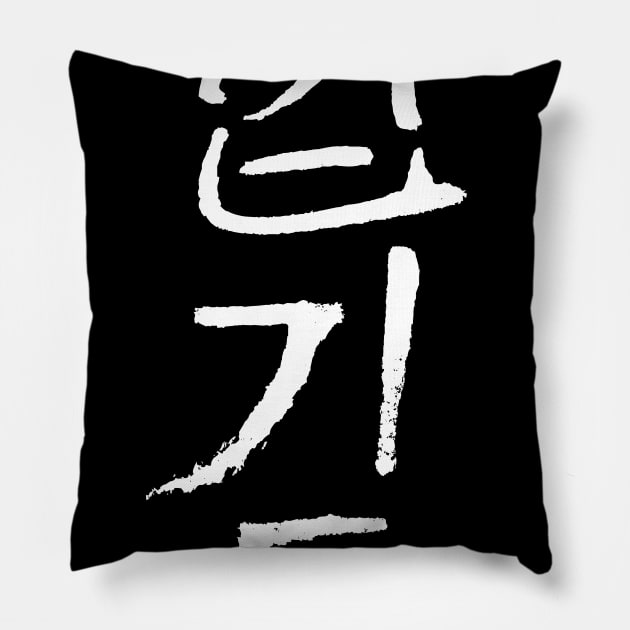 Hapkido (Korean) INK Pillow by Nikokosmos