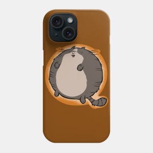 Grey Tabby Sphere Cat Phone Case