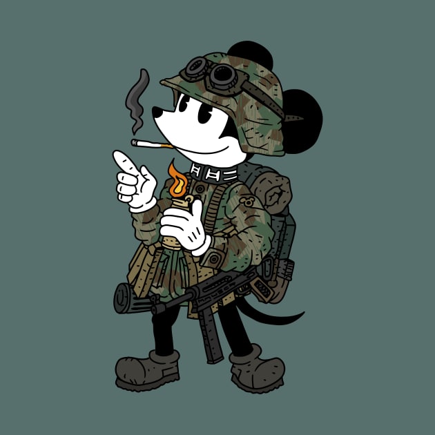 Das German mouse. ww2 cartoon. by JJadx