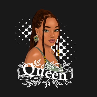 Melanin Queen Black Pride Gift T-Shirt