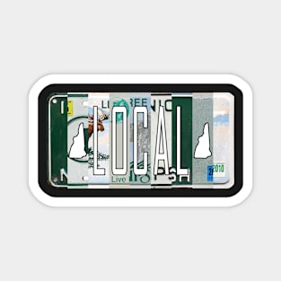 New Hampshire Local License Plates Magnet