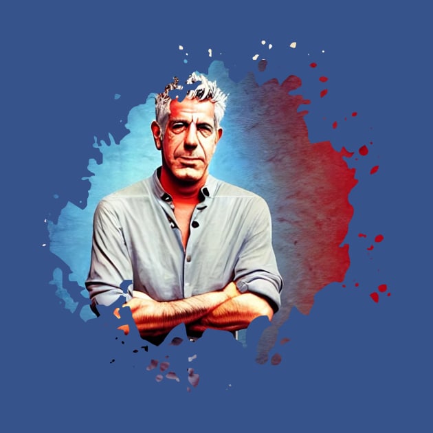 Anthony Michael Bourdain by Pixy Official