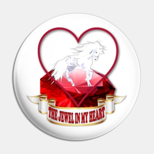 Horse Lovers Love Jewel Pin