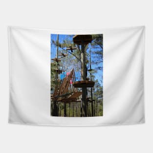 Rope Course Challenge Tapestry