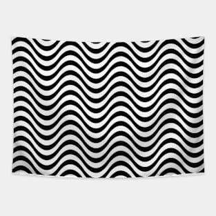 wave pattern wavy Tapestry