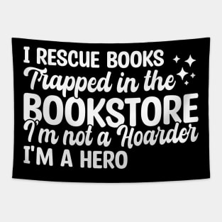 I Rescue Books Trapped In The Bookstore Tapestry