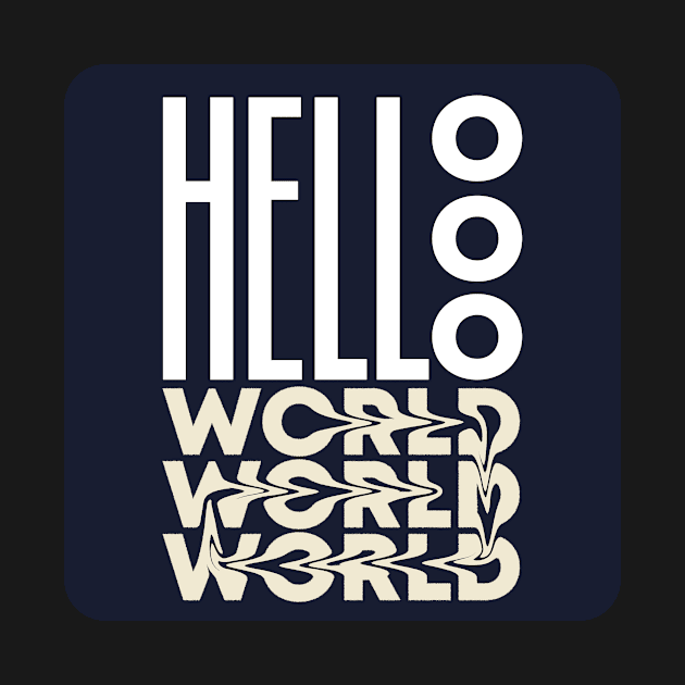 hellooo world by designbydnl