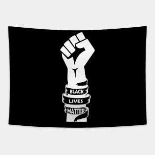 Black Lives Matter, Protest Fist, Civil Rights, George Floyd Tapestry
