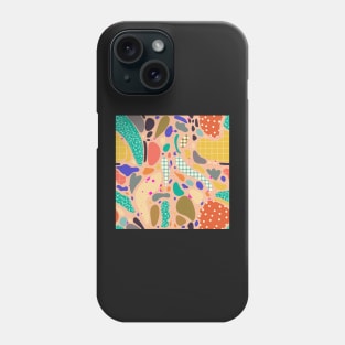 Abstract Terrazzo Style Phone Case
