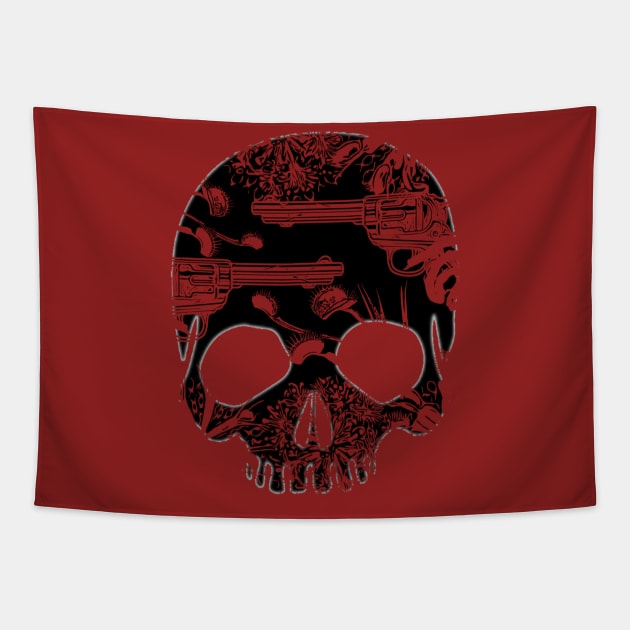 Skullduggery Tapestry by Ace13creations