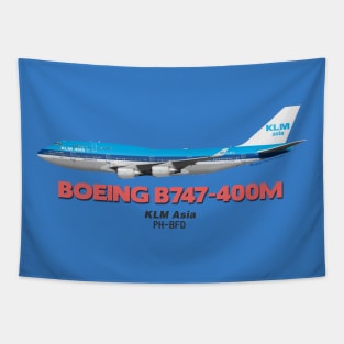 Boeing B747-400M - KLM Asia Tapestry