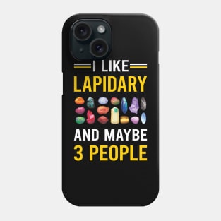 3 People Lapidary Lapidarist Phone Case