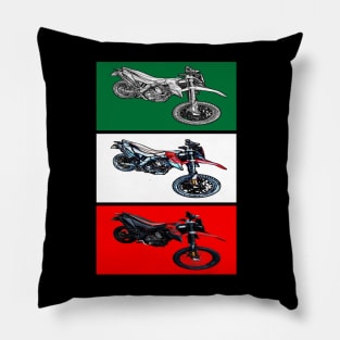 Italian Motocross Aprilia Pillow