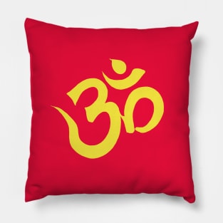 Om Spiritual Awareness Meditation Yoga Pillow