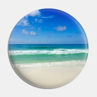 Pretty Beach Seashore Pin